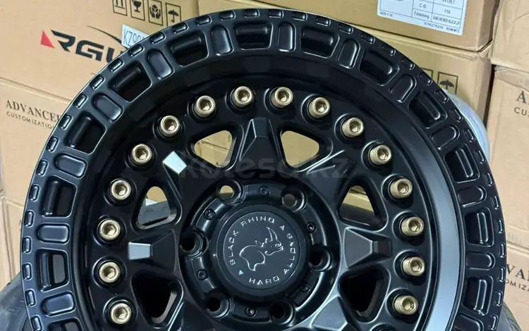 78132 R17x9 6x139, 7 ET0 ЦО110 MATT BLACK за 340 000 тг. в Алматы