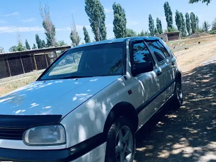Volkswagen Golf 1993 года за 1 500 000 тг. в Тараз – фото 26