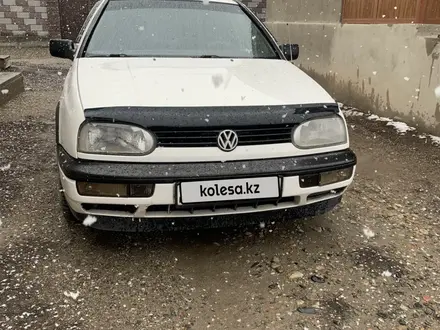 Volkswagen Golf 1993 года за 1 500 000 тг. в Тараз – фото 2
