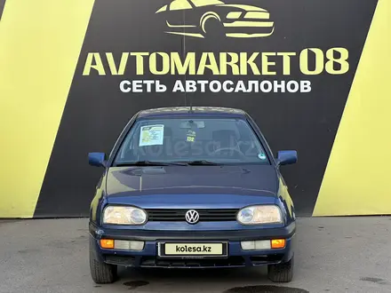 Volkswagen Golf 1996 года за 2 250 000 тг. в Тараз – фото 2