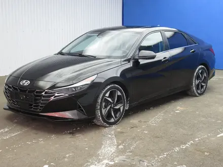 Hyundai Elantra 2021 года за 8 330 400 тг. в Актобе – фото 3