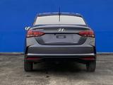 Бампер задний темно-серый Hyundai Accent 20-нв за 40 000 тг. в Алматы