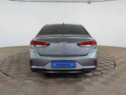 Hyundai Sonata 2018 года за 5 960 000 тг. в Шымкент – фото 6