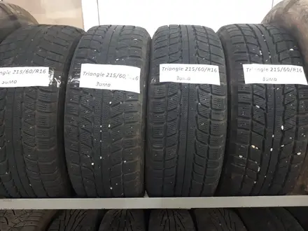 Автошины triangle 215/60r16 зимние дисков нет за 120 000 тг. в Атырау