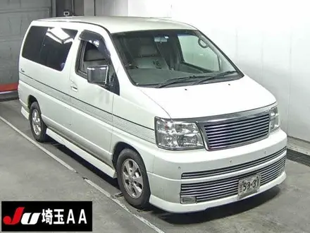 Капот NISSAN Elgrand E50 привозной оригинал б/у за 30 000 тг. в Астана