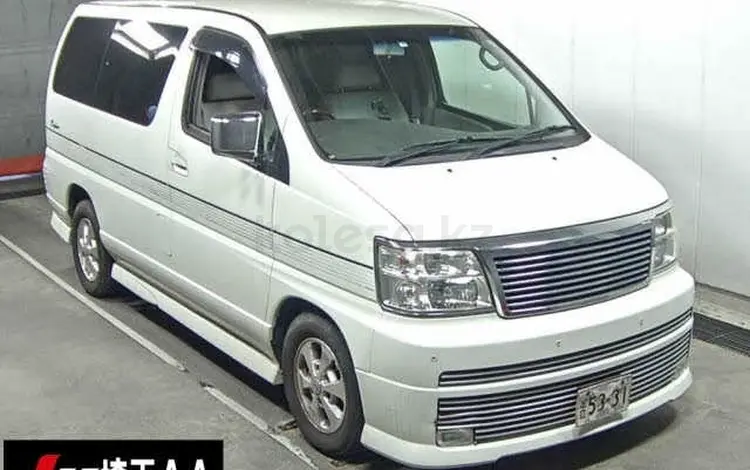 Капот NISSAN Elgrand E50 привозной оригинал б/уүшін30 000 тг. в Астана