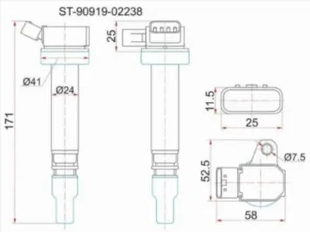 Катушка зажигания за 7 550 тг. в Шымкент