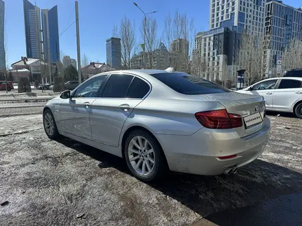 BMW 528 2014 года за 12 990 000 тг. в Астана – фото 6