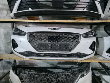 Передний бампер в сборе на KIA HYUNDAI за 10 000 тг. в Шымкент – фото 6