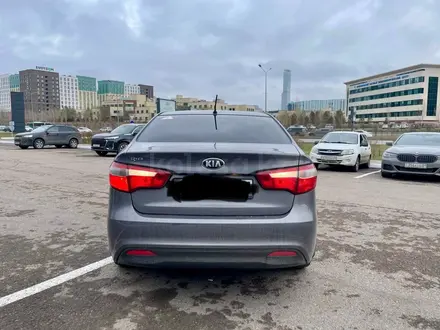 Kia Rio 2014 года за 5 500 000 тг. в Астана – фото 3