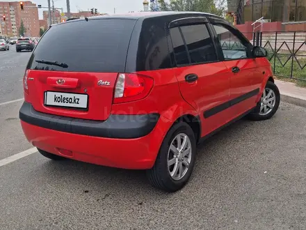 Hyundai Getz 2009 года за 3 800 000 тг. в Астана – фото 5
