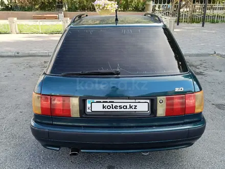 Audi 80 1993 года за 1 680 000 тг. в Тараз – фото 4