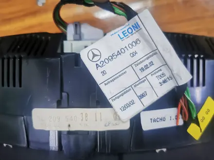 Щиток приборов для Mercedes Benz w209 (2095401006) за 35 000 тг. в Шымкент – фото 4