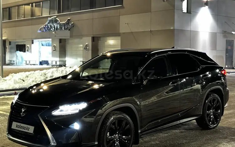 Lexus RX 200t 2018 годаүшін21 500 000 тг. в Алматы