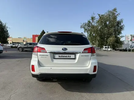 Subaru Outback 2011 года за 6 600 000 тг. в Алматы – фото 3