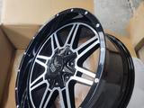Force OFF ROAD R20 9J 6x139, 7 ET0 Черный/Серебро за 480 000 тг. в Алматы – фото 2
