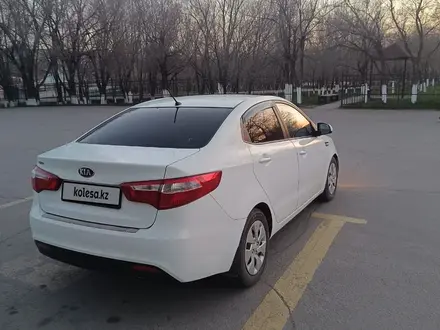 Kia Rio 2014 года за 5 500 000 тг. в Сарыозек – фото 7