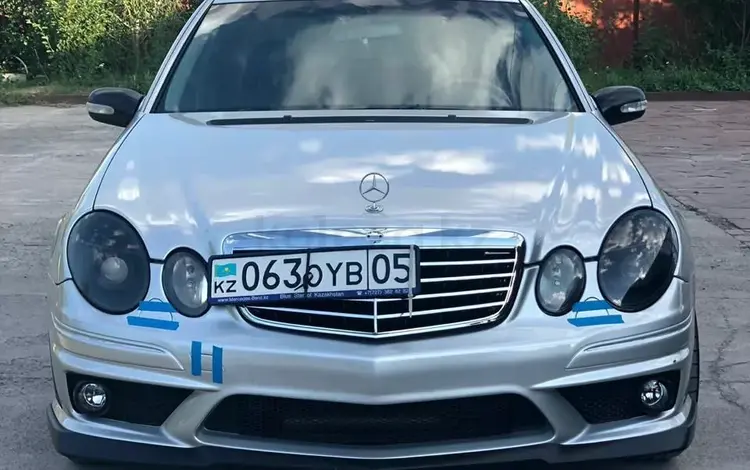 Тюнинг бампер AMG е63 для Mercedes Benz w211 за 75 000 тг. в Алматы