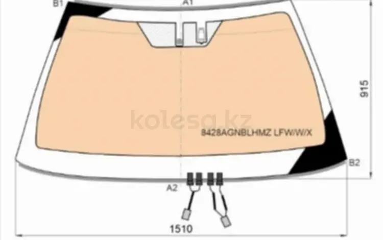 Стекло лобовое с полным обогревом + дд TOYOTA CAMRY XV70 17- за 92 400 тг. в Алматы