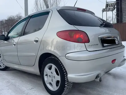 Peugeot 206 2006 года за 2 800 000 тг. в Петропавловск – фото 2