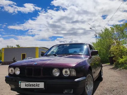 BMW 525 1991 года за 1 100 000 тг. в Караганда – фото 3