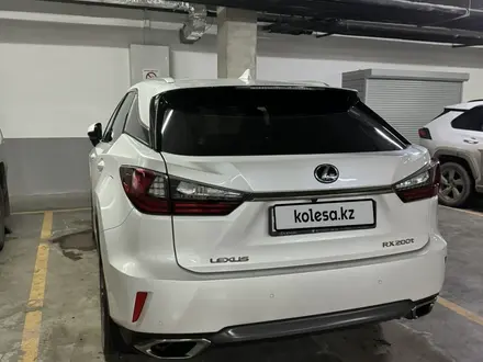 Lexus RX 200t 2017 года за 18 000 000 тг. в Астана – фото 4