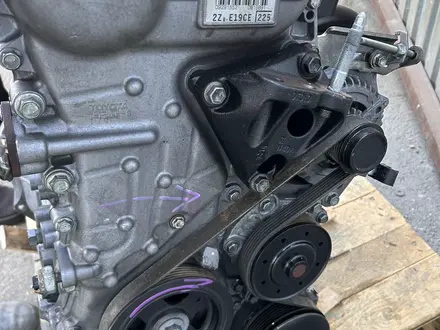 Двигатель на Toyota Corolla (1ZR 2Zr) за 470 000 тг. в Алматы – фото 3