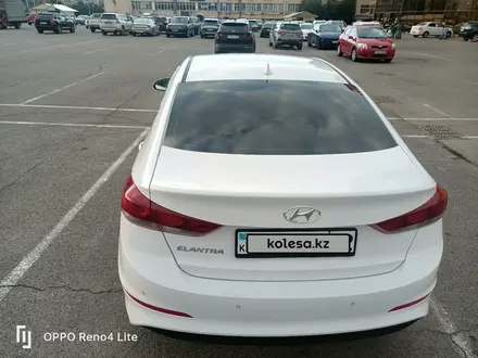 Hyundai Elantra 2017 года за 7 300 000 тг. в Алматы – фото 5