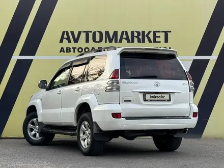 Toyota Land Cruiser Prado 2007 года за 10 900 000 тг. в Тараз – фото 5