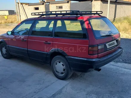 Volkswagen Passat 1991 года за 990 000 тг. в Шымкент – фото 3