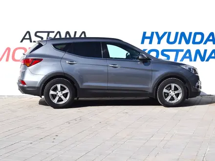 Hyundai Santa Fe 2017 года за 10 690 000 тг. в Костанай – фото 4