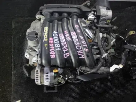Двигатель HR15, объем 1.5 л Nissan TIIDA за 10 000 тг. в Алматы
