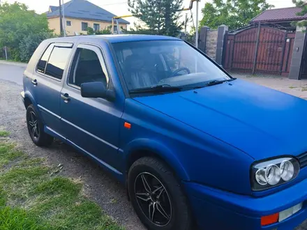 Volkswagen Golf 1993 года за 1 300 000 тг. в Алматы – фото 3