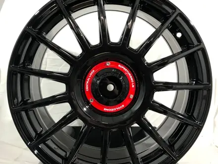 OZ Racing R18 8J 5x100/5x112 ET42 66, 5 Glossy Black + Powder Coating за 340 000 тг. в Алматы – фото 2