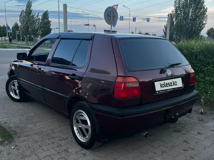 Volkswagen Golf 1993 года за 1 700 000 тг. в Костанай – фото 7