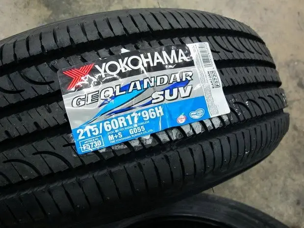 Шины Yokohama 215/60/r17 G055 в Алматы — объявление №116139578: шины на ...