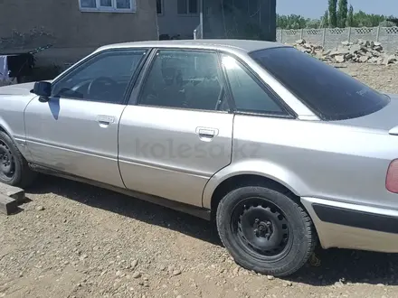 Audi 80 1991 года за 750 000 тг. в Тараз – фото 4