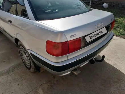 Audi 80 1993 года за 1 600 000 тг. в Туркестан – фото 5