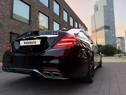 Mercedes-Benz S 63 AMG 2019 года за 42 000 000 тг. в Алматы – фото 14