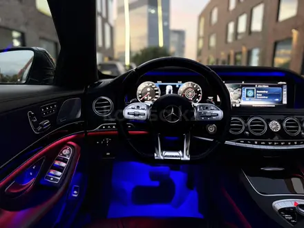Mercedes-Benz S 63 AMG 2019 года за 42 000 000 тг. в Алматы – фото 9