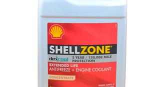 Антифриз-концентрат красный shell zone dex-cool elc antifreeze concentrate за 13 000 тг. в Алматы