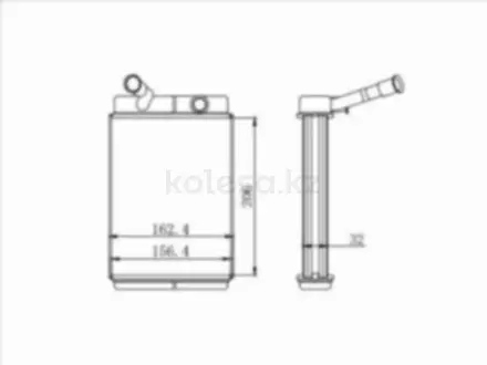 Радиатор печки за 9 050 тг. в Алматы