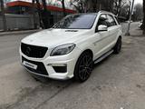 Mercedes-Benz ML 63 AMG 2013 года за 23 000 000 тг. в Алматы – фото 3