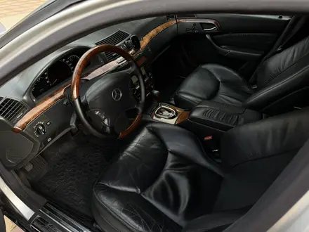 Mercedes-Benz S 350 2002 года за 4 700 000 тг. в Астана – фото 13