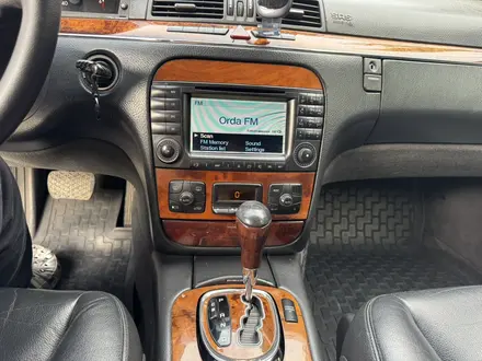 Mercedes-Benz S 350 2002 года за 4 700 000 тг. в Астана – фото 18