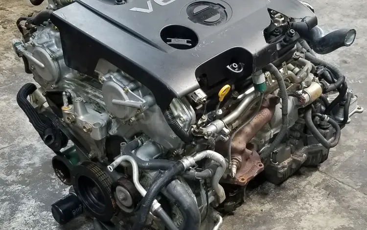 Двигатель VQ35DE Nissan Murano 3.5л (Ниссан Мурано) с установкой! за 550 000 тг. в Алматы