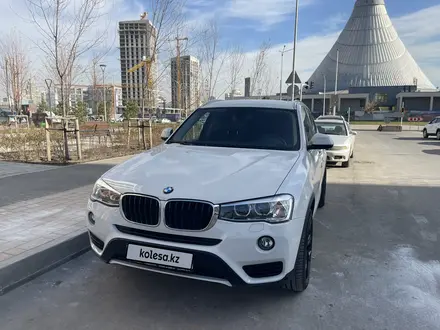 BMW X3 2016 года за 12 000 000 тг. в Астана