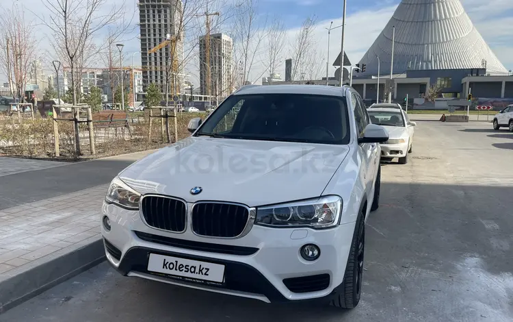 BMW X3 2016 годаүшін11 200 000 тг. в Астана