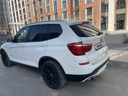 BMW X3 2016 года за 12 000 000 тг. в Астана – фото 4