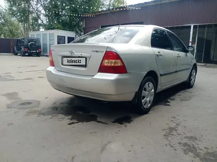 Toyota Corolla 2002 года за 3 700 000 тг. в Алматы – фото 4